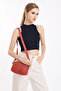 Coffee Light Fabric Multi-Pocket Small Size Daily Women's Crossbody Bag - 5