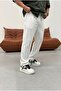 Full Lycra Super Flexible Baggy (Loose) Fit Men's White Ribbed Jogger Mz5030 - 7