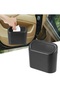 Car Box Organizer with Lid Black - 4