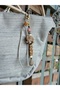 Bohemian Ethnic Elephant Figured Bag Charm, Handmade Keychain, Gold Lucky Car Keychain - 3