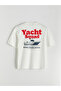 Crew Neck Printed Combed Cotton Men's T-Shirt - 6
