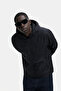 Men's Lined Trendy Oversized Black Raincoat & Windbreaker - 4