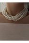İncili Choker Kolye - 4