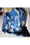 Van Gogh - Starry Night 100% Silk Shawl 65*185cm'Art on Silk' - 4