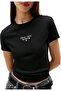 Tjw Slim Ess Logo 1 Tee Ext T-Shirt for Women - 2