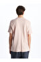 Nevavm with a Difference Oval Collar Short Sleeve Striped Men's T-Shirt - 4