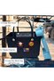 XL EVA Beach Tote Bag – Waterproof Summer Pool &Travel Tote with Inner Pocket &3 Charms (48x34x23cm) - 4