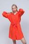 Women's Coral Hooded Beach Dress - 4