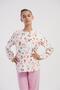 Girl's Pink Marla Long Sleeve Pajama Top - 2