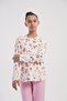 Girl's Pink Marla Long Sleeve Pajama Top