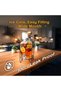 4 Litre Glass Drink Dispenser with Metal Stand & Stainless Steel Spigot - 3