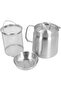 Oil Strainer Pot, Multifunctional Smoothly Pouring Comfortable Grip Grease Container with Mes - 6