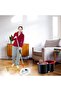 Easy Spin Mop & Bucket Set with 360° Rotation, Wring Dryer Basket, 2 Microfiber Mop Heads, cleaning. - 4