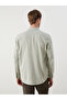Nevavm Slim Fit Long Sleeve Dobby Men's Shirt with Difference - 4