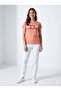 Ladies Graphic T-shirt -ORANGE