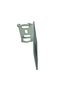 Narrow Case Round Hole Long Cream Painted Metal Leg - 6