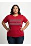 Ladies Graphic T-shirt -RED