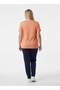 Ladies Graphic T-shirt -ORANGE - 3