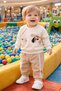 2-Strap Cute Dog Printed 2-Piece Baby Boy-Child Set 6-18 Months - 3
