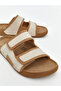 Trendlucky Men's Double-Strapped Velcro Slippers with a Difference in Color - 3