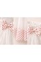 Polka Dot Tulle Girls' Skirt (Custom Production) with Elastic Waistband - 4