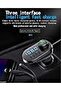 Handfree Call Car Charger |Car Mp3 Player, Wireless Bluetooth FM Transmitter Radio Receive - 2