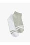 Cotton Striped 2-Piece Sock Set