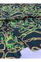 Fyona pattern digital print silk satin fabric