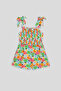 Girl Patterned Overall