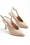 Millano Beige Women's Heeled Shoes Stiletto - 2