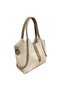 Lock Detailed Tote Women's Hand and Shoulder Bag with Puppy Detail and Inner Bag - 5