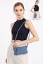 Black Ultra-Light Fabric Casual Small Size Women's Phone, Money and Card Bag - 4
