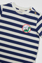 Baby Boy Striped Overall - 2