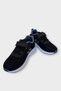 Unisex Lace-Up and Velcro Knitwear Children's Sports Shoes Black - Smoke - 3