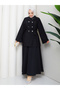 Double Buttoned Shirt & Skirt Hijab Set Rc9022