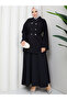 Double Buttoned Shirt & Skirt Hijab Set Rc9022 - 4