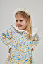 Veronica White Dress with Flowers - 4