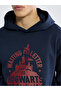 Özmarka New Season Printed Men's Thick Hoodie - 3