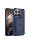 Mi 15t Pro Case Pocketpro Litchi Navy Blue