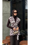 Patterned Belted Vest 405015 - 3