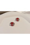 Ladybug Detailed Children's Earrings - 3