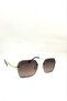 Rayne 2037 Brown Glass Gold 53-23-137 Women's Sunglasses - 2