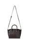 Coffee Color Zipper Closure Adjustable and Detachable Strap Women's Shoulder Bag 05Pc25K10360 - 3