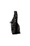 Oval Strap Soft Leather Women's Hand and Shoulder Bag with Staple Accessories - 5