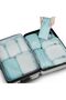 8 Set Packing Cubes for Suitcases, Travel Luggage Packing Organizers with Laundry Bag, Compres - 7