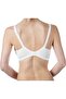 Cotton Stretch Nursing Bra 6C, White - 3