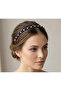 Pearl and Crystal Stone Bridal Crown Hairband - 2