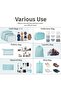 8 Set Packing Cubes for Suitcases, Travel Luggage Packing Organizers with Laundry Bag, Compres - 4