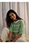 Mumbai Muslin Crop & Pants Set / Green - 5