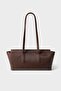 Women's Buckle Detailed Bag Brown - 5